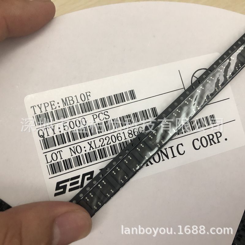 MB10F SOP-4 全系列超薄贴片桥堆 0.8A 1000V SMD贴片整流桥堆