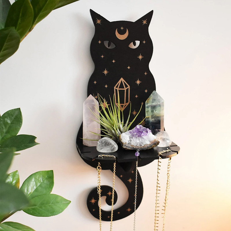Wooden Wall Candle Holder 1