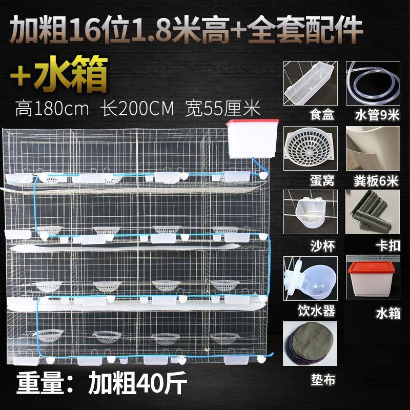 大号鸽子笼家用鸽棚鸽子笼网鸽子笼子家用养殖鸽子繁殖笼跨境一件|undefined