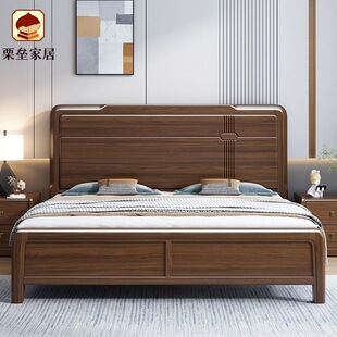 ��ȫ��ľ�󴲽�z̴ľ��ʽ1.8��2m�p�����Դ�1.2�׆��˃�����䴲