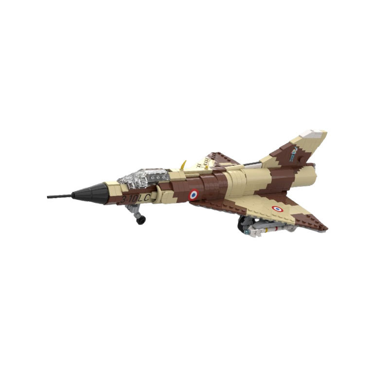Fighter Jet Building Block Model Educational Assembly Toy Set_voghion.com