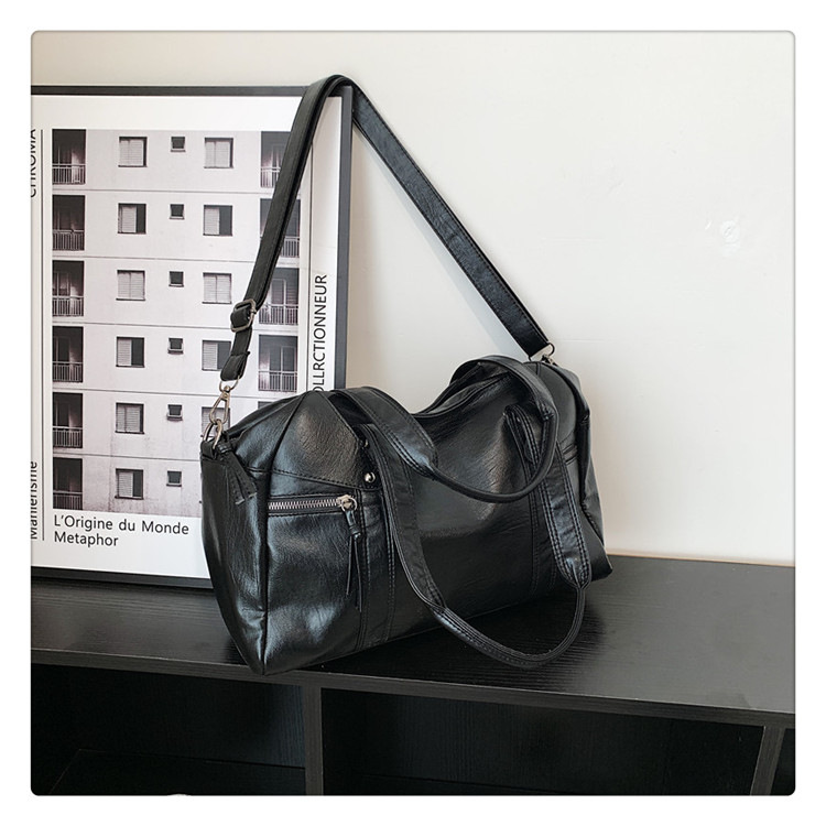 European and American cross-border fashion women's bag 2024 Spring new women's handbag, single-shoulder crossbody bag, simple tote bag undefined