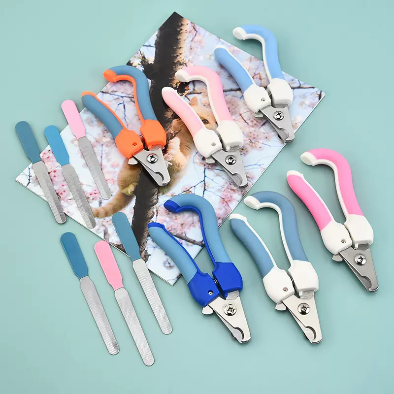 不锈钢宠物指甲刀犬用猫狗磨甲器指甲剪清洁美容美甲工具