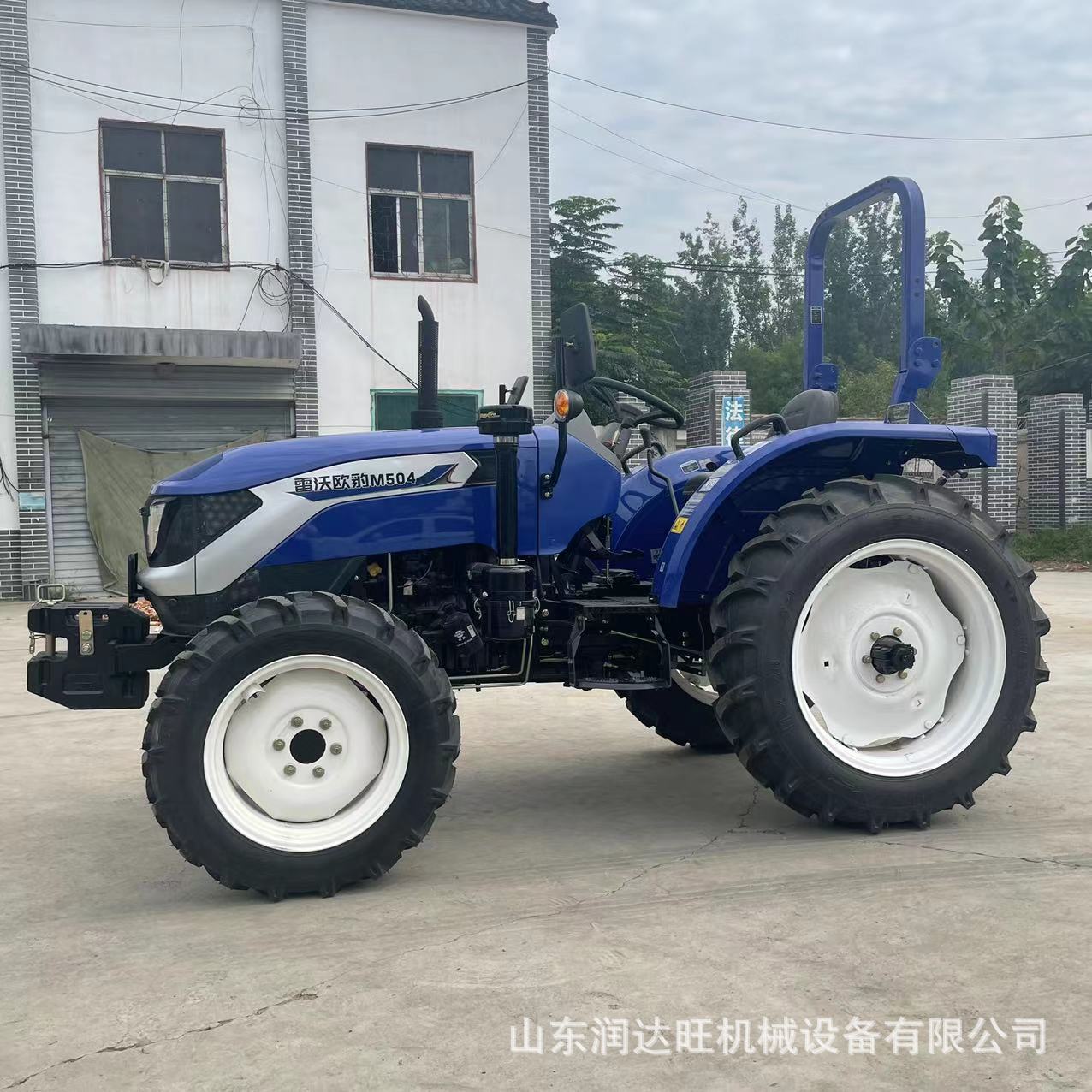 出口 504中型拖拉机 可开发票水田旱田四轮农用90马力拖拉机价格