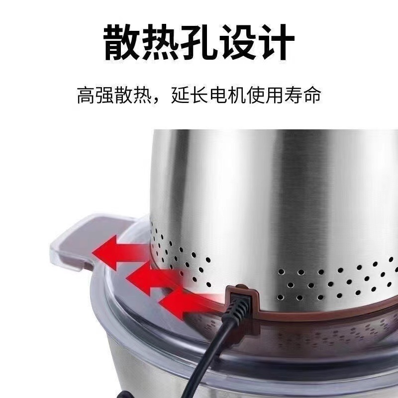 德国新款绞肉机家用商用大功率大容量和面绞菜多功能料理辣酱包邮|undefined