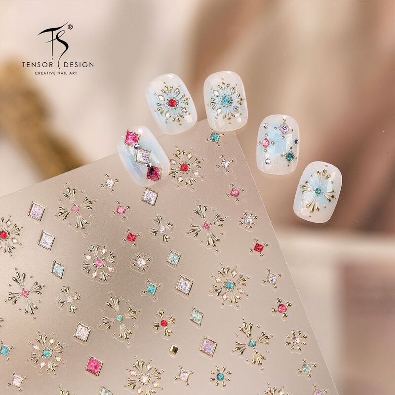 Tie Su's popular Bohemian pattern nail art decals M-1462, vintage artistic style, versatile and simple totem nail stickers Tie Su's popular Bohemian pattern nail art decals M-1462, vintage artistic style, versatile and simple totem nail stickers