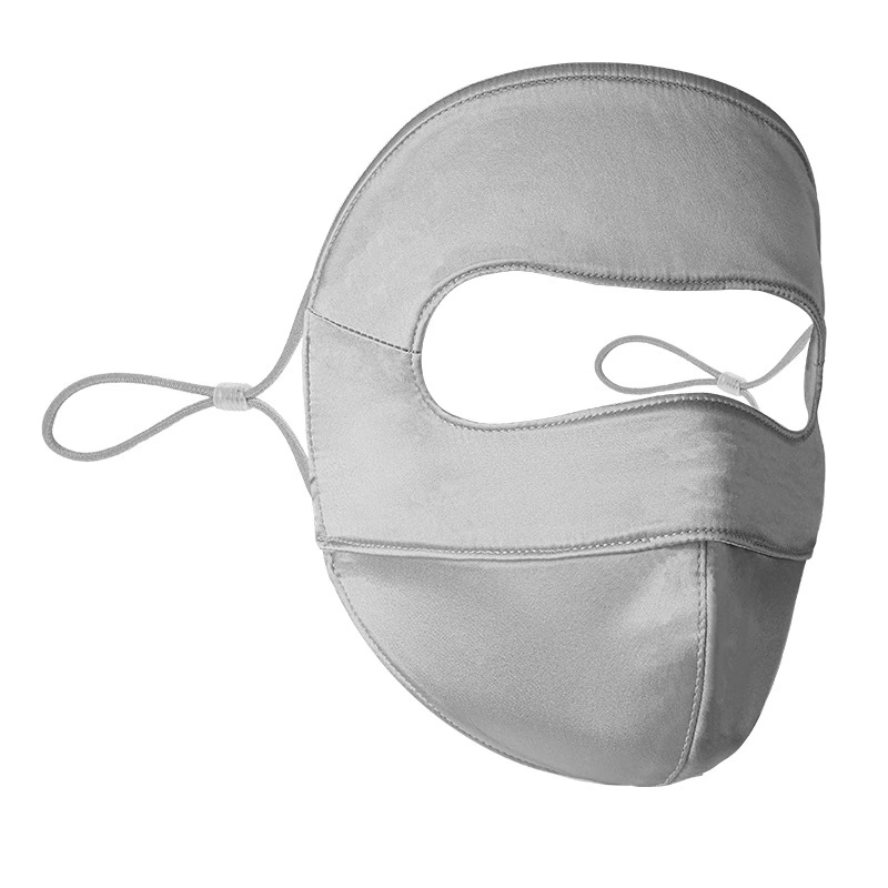 Демисезонная легкая теплая мягкая шёлковая дышащая медицинская маска, защита от солнца, защита глаз