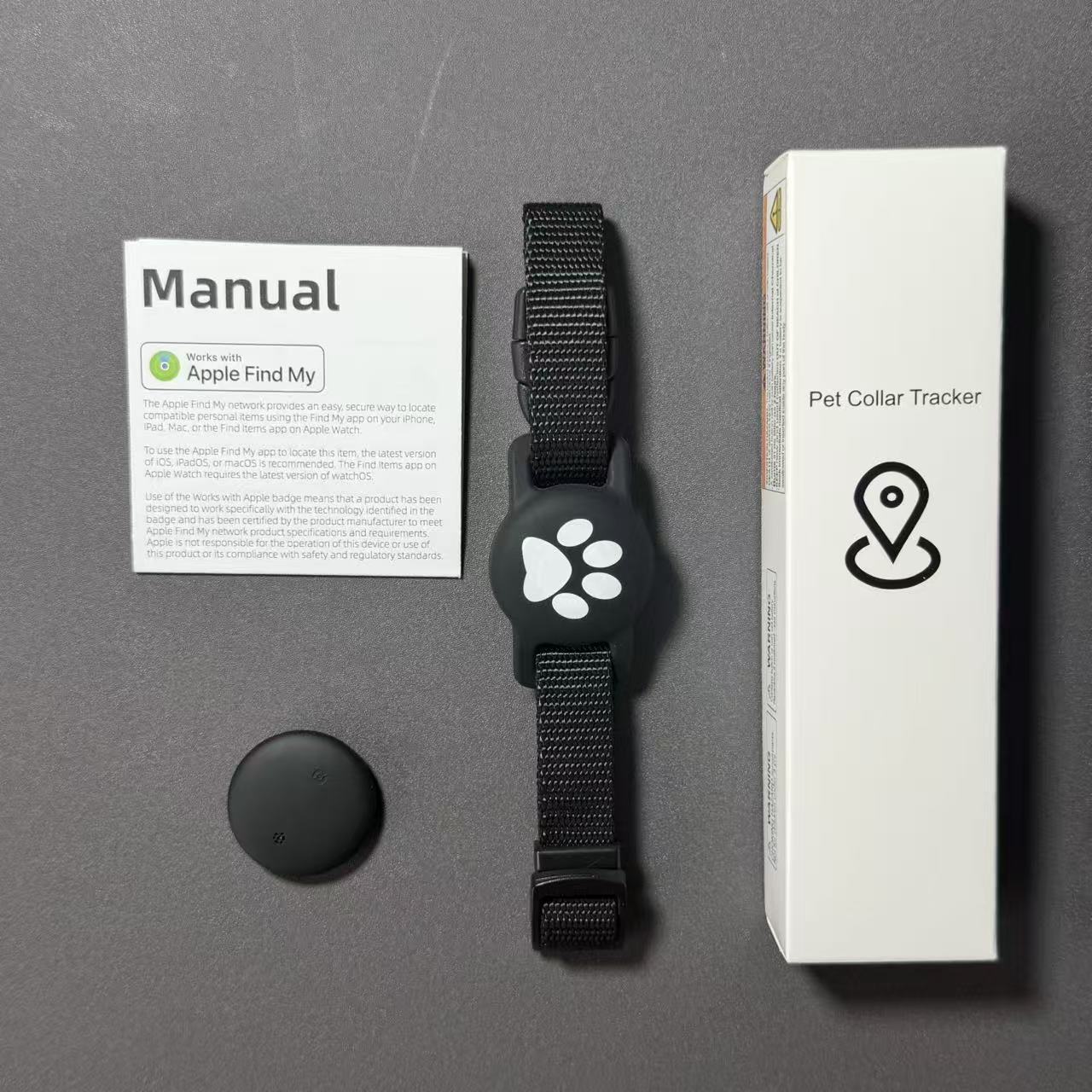 F10 black (apple ios version + pet collar + customized logo)))