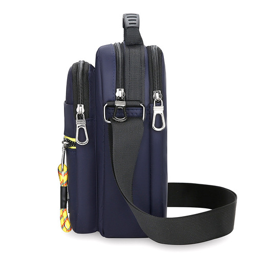  New Crossbody Bag Men's Single-Shoulder Bag Vertical Handbag Business Commuter Men's Bag Leisure Nylon Bag Wholesale