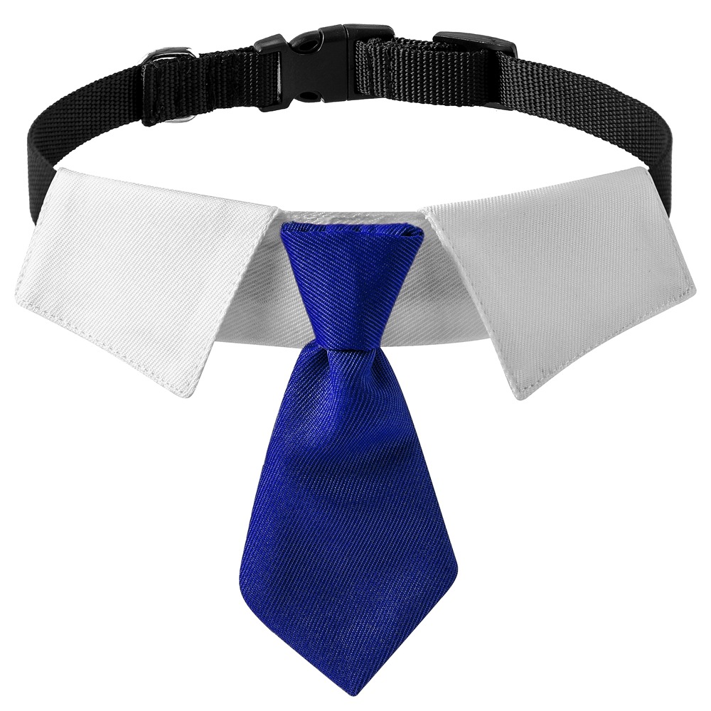 Tanpopo transfronteriza perro estilo británico guapo traje de boda perro mascota ropa corbata collar decoración al por mayor