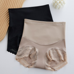 女性用夏用薄手お腹コントロールパンツ、強力お腹コントロール、産後ミッドウエスト下着、ウエストコントロール、お腹シェイプサスペンションパンツ
