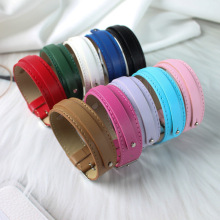 【18+8MM净面双层手带】PU皮手表带字母皮带仿皮表带插扣手腕带