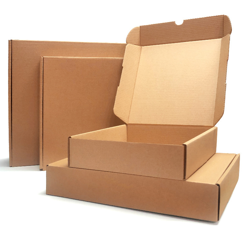 飞机盒三层特硬纸盒批发淘宝快递盒折叠彩色印刷物流盒子厂家出品