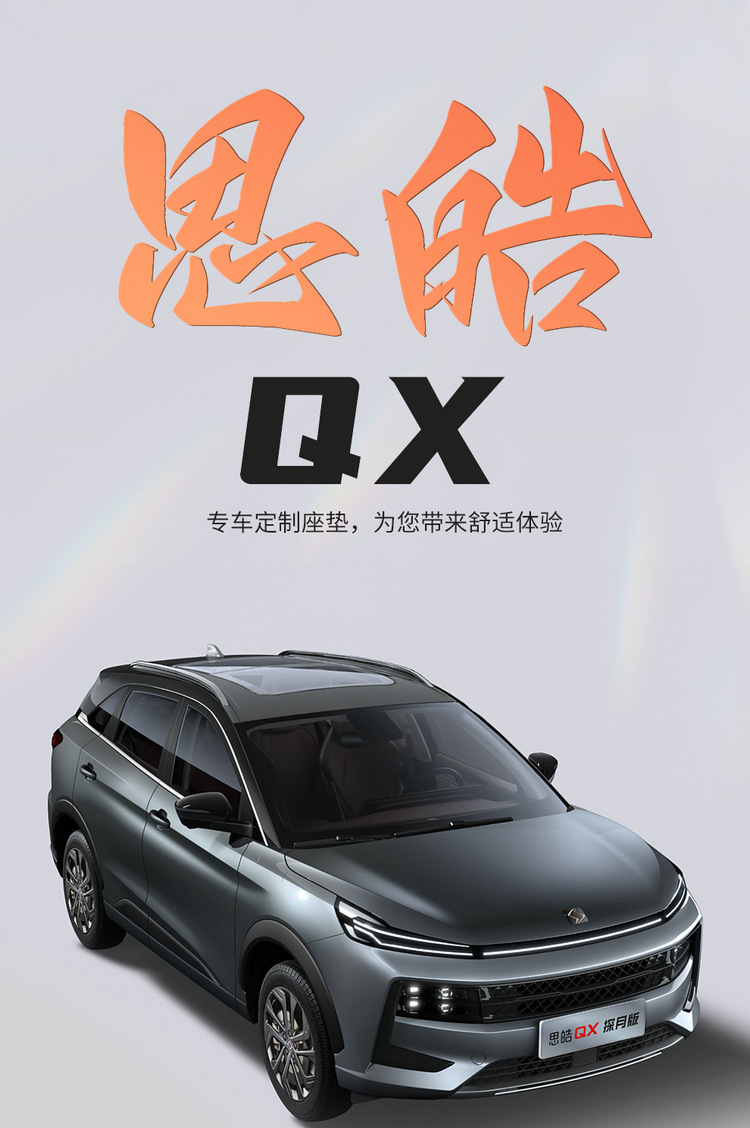 2025 120km Enjoy PRO JAC QX New Energy Car Seat Cover Full Set