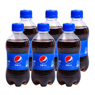 Pepsi-Cola Sugary Pepsi Mirinda Sugary Pepsi 7-up Sugary 300ml*6 Bottles of Carbonated Beverage Bottles