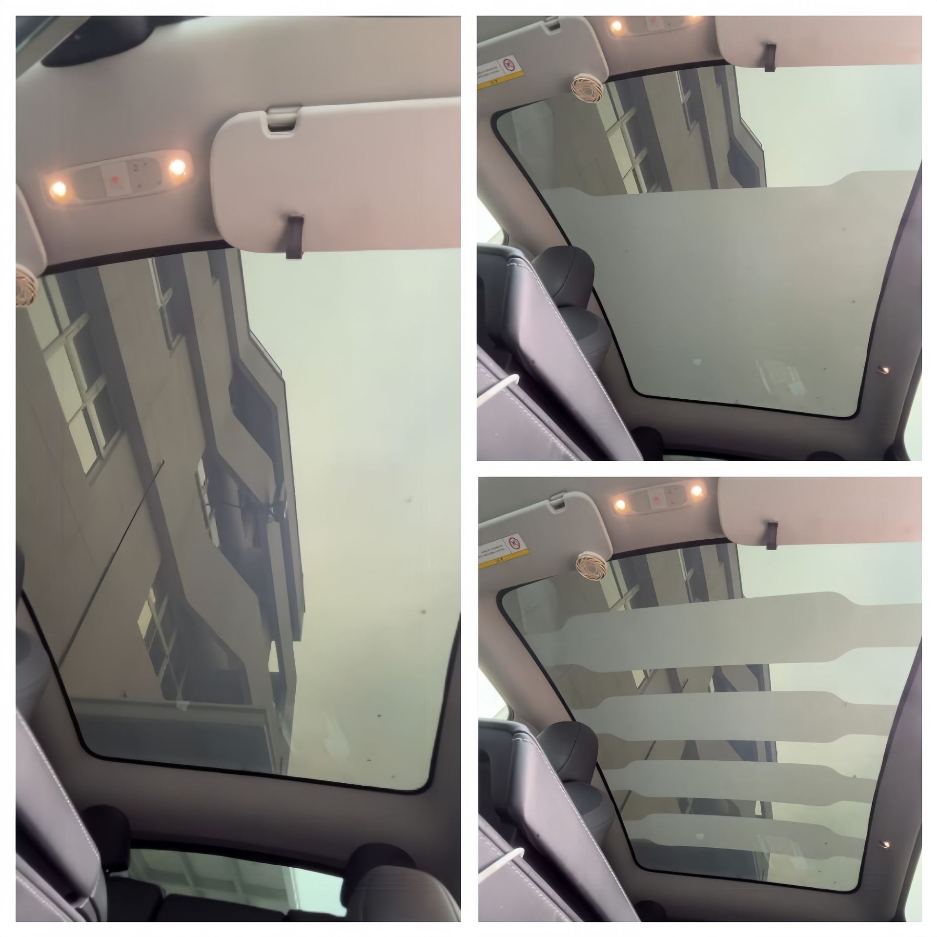 Pdlc Electrically Controlled Dimming Film for Car Sunroof, Switchable Transparent High Uv Insulation Car Window Film