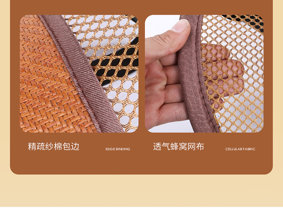 Summer Car Lumbar Support Cushion Breathable Office Seat Massage Lumbar Cushion Waist Support Car Backrest Cushion