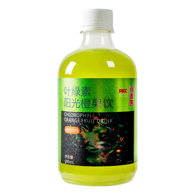 回春集 叶绿素阳光橙果饮 酵素果泥植物纤维饮料复合果蔬汁500ML