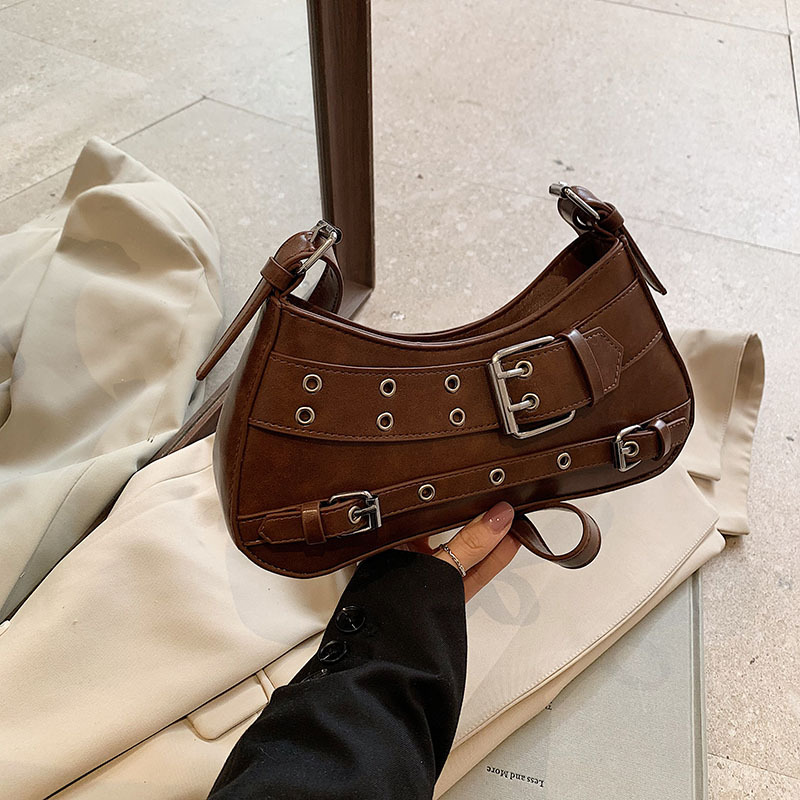 Bolso de moda de locomotora personalizado 2025 primavera nueva chica cool bolso de mujer bolso de hombro bolso de mochila retro personalidad