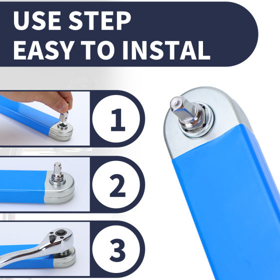 Multi-function extension universal extension wrench double-head dual-purpose labor-saving ratchet wrench offset Extension