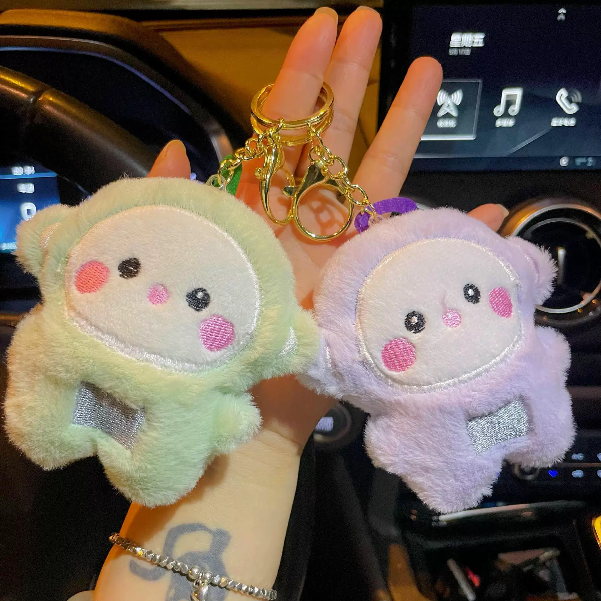 毛绒可爱卡通可爱宝宝玩偶挂件钥匙扣饰品配件包挂饰公仔毛绒玩具