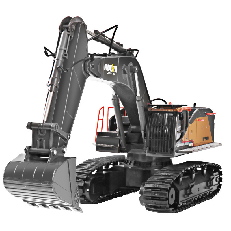 Toy car, excavator, minifigure, remote control 2