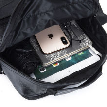 商务旅行必备2025新款真皮感商务包11寸电脑包男士高档真皮包