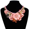 Accessory, chain flower-shaped, necklace