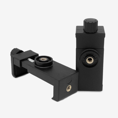 Live broadcast universal mobile phone holder double hole clip tripod selfie chuck anchor shooting accessories single clip back clip