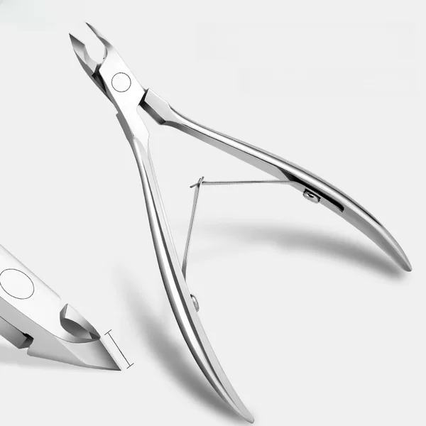 New dead skin scissors Russian stainless steel dead skin tongs Vietnam double fork high-end pruning nail clippers nail tools