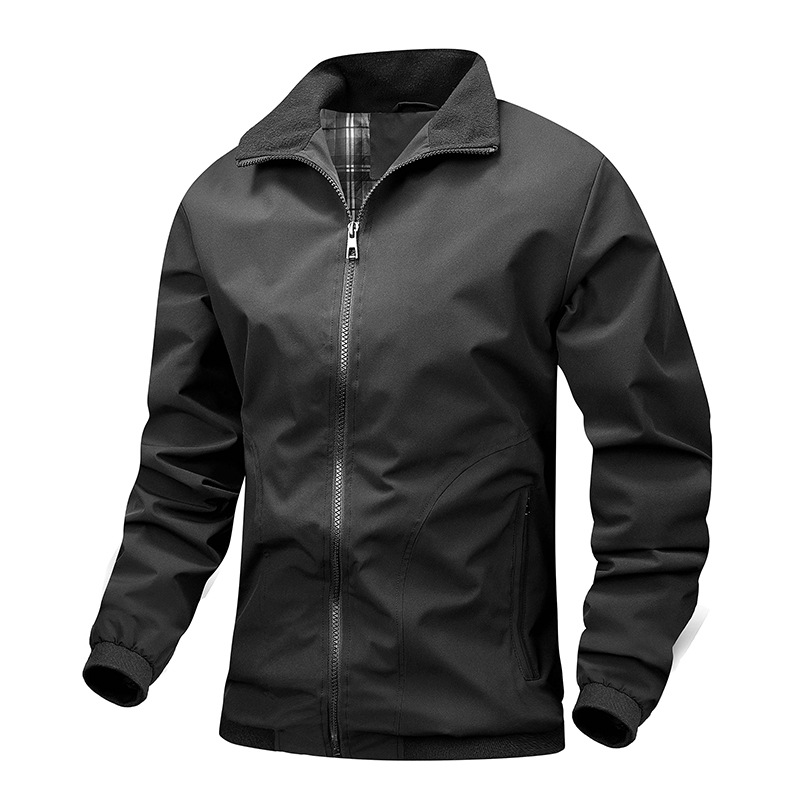 2024 otoño transfronterizo nueva chaqueta de cuello vertical chaqueta de tendencia casual de hombre primavera y otoño chaqueta de béisbol de hombre
