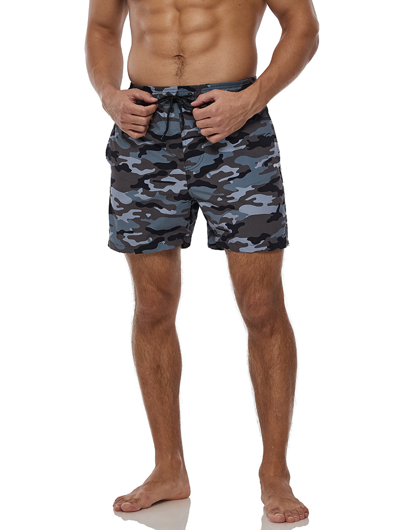 2024 Leisure New Pants Four Seasons Universal Print Straight Tube Daily Swimming Beach_vogarts.com