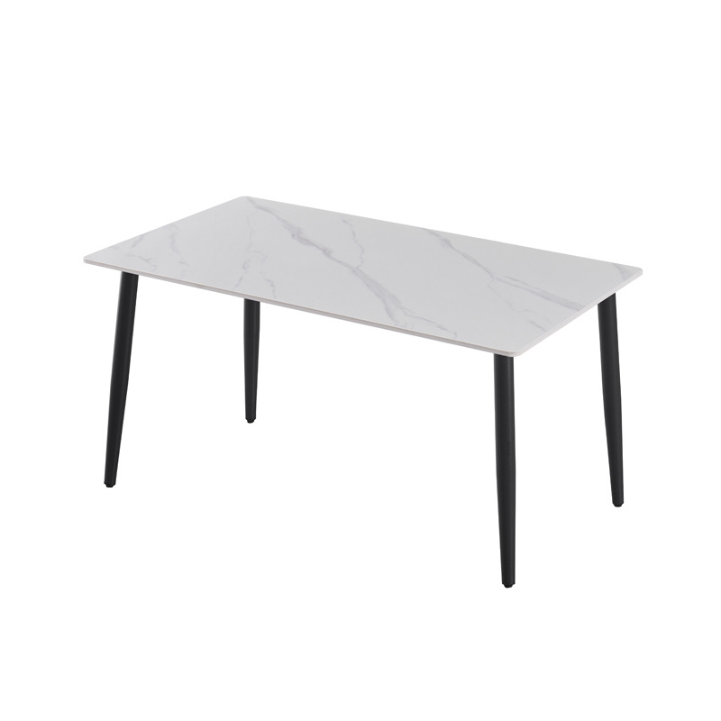 Marco negro-mate montaña nevada borde recto blanco