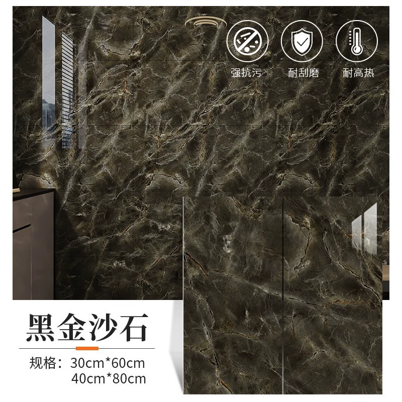 Самоклеящиеся декоративные наклейки для ванной и кухни — имитация плитки для облицовки стен, водонепроницаемые и влагостойкие, скрывают дефекты