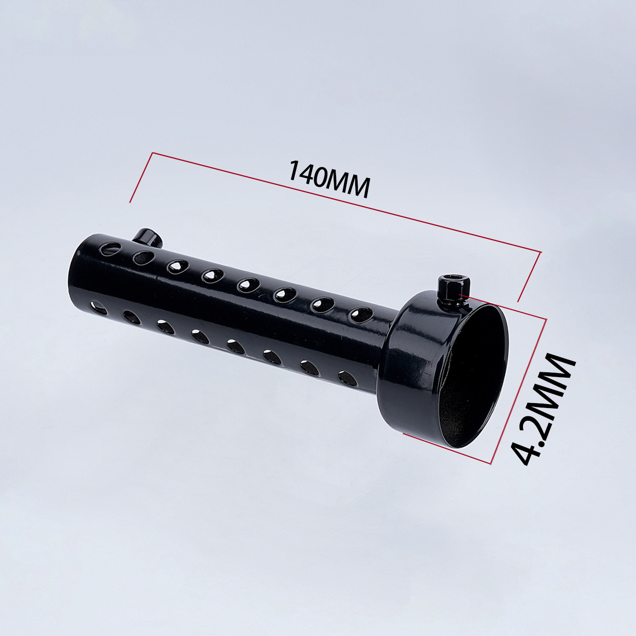 オートバイ改造部品排気管消音器の各種口径の長さ消音プラグ調整可能な減音ノズル圧力芯