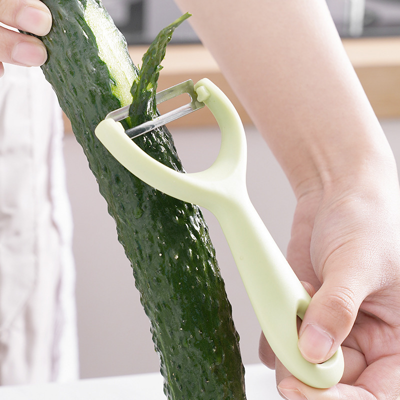 皮むきナイフ家庭用果物の皮むき器台所ジャガイモのキュウリ料理の多機能鋭利な皮むきナイフ卸売り|undefined