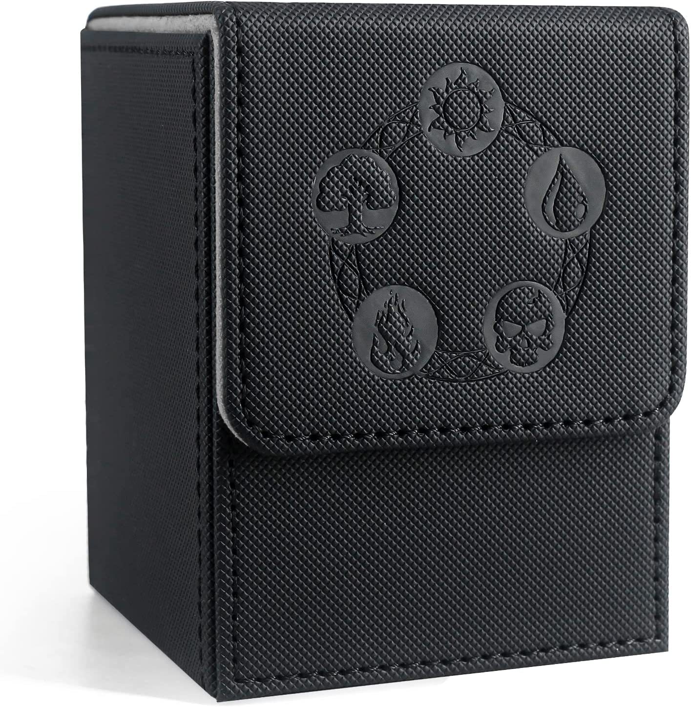 Tarjeta DE LA Caja de tarjeta de almacenamiento Caja de tarjeta magnética ptcg Pocket Monster Bao Ke Meng Cubierta Caja de tarjeta de juego de mesa de almacenamiento