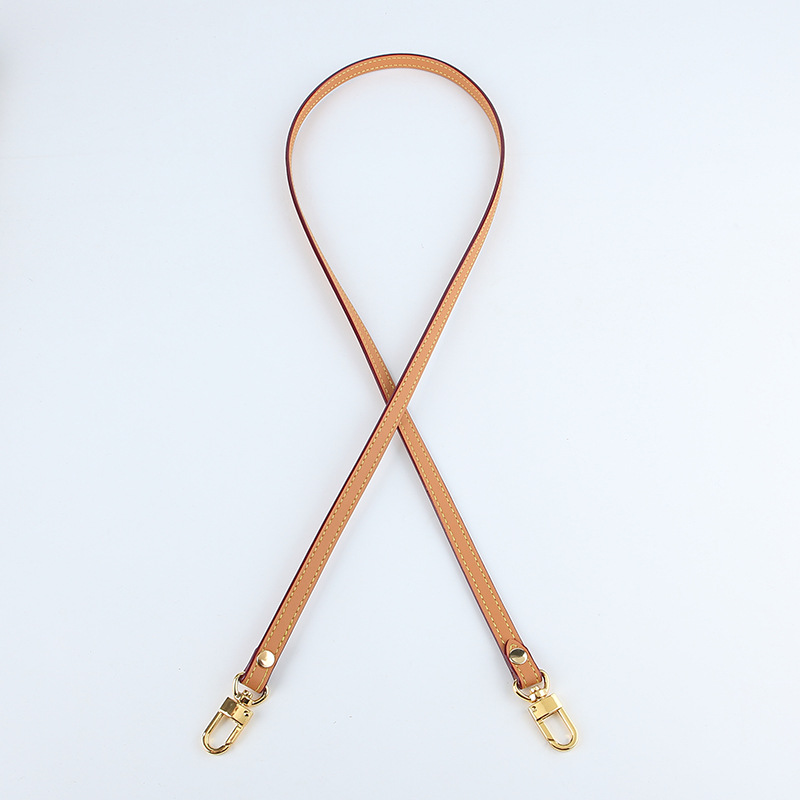 适用于小包包斜挎变色皮肩带配件老花麻将包腋下包带细牛皮背带