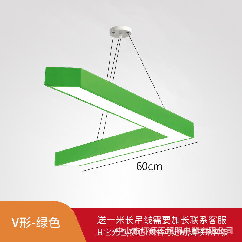 led color hexágono en forma de Y lámpara candelabro jardín de infantes instituciones de capacitación de educación temprana parque infantil creativo lámpara de modelado de panal