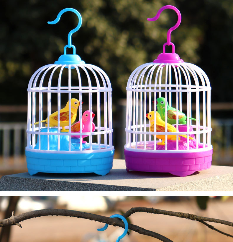 电动声控感应鸟笼1 (10)