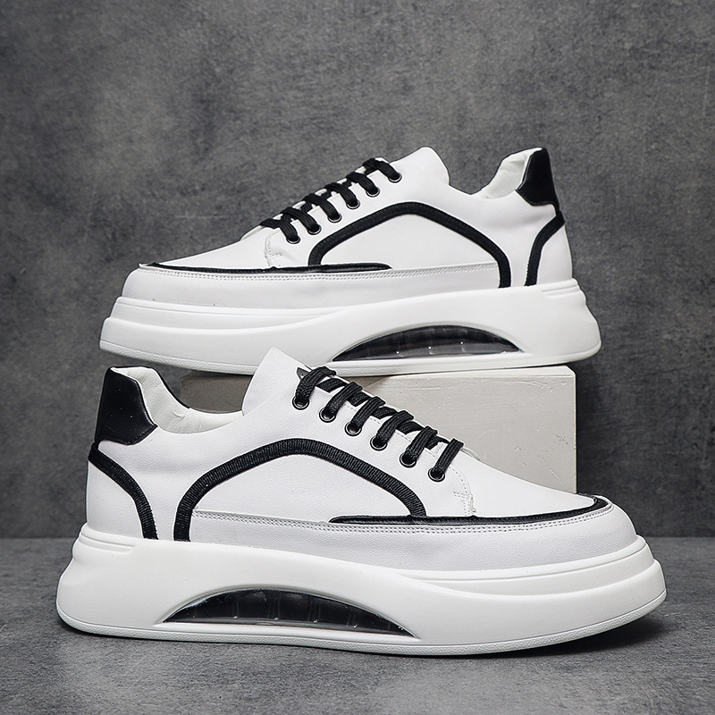 Men's Spring and Autumn Colored Shoes, Air Cushion Soft Sole, Fashion Trendy Personalized Matching, Wenzhou Wholesale Live Streaming Dropshipping