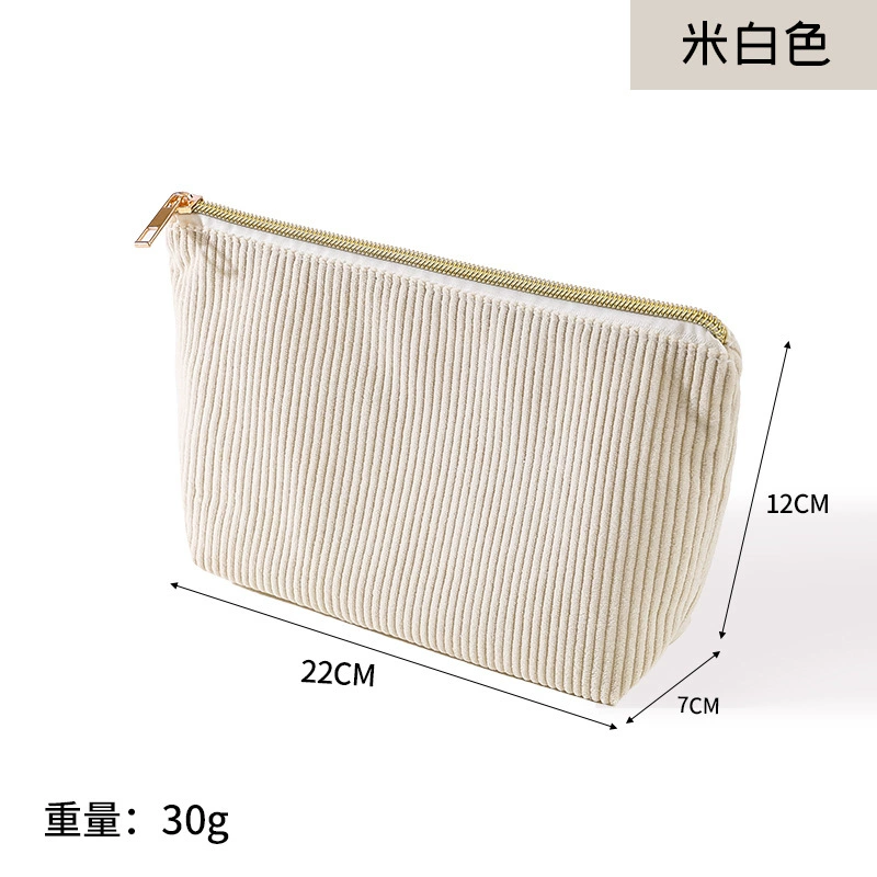 Разделочная косметичка в корейском стиле, большой объем PU сумка 27×12×7 см