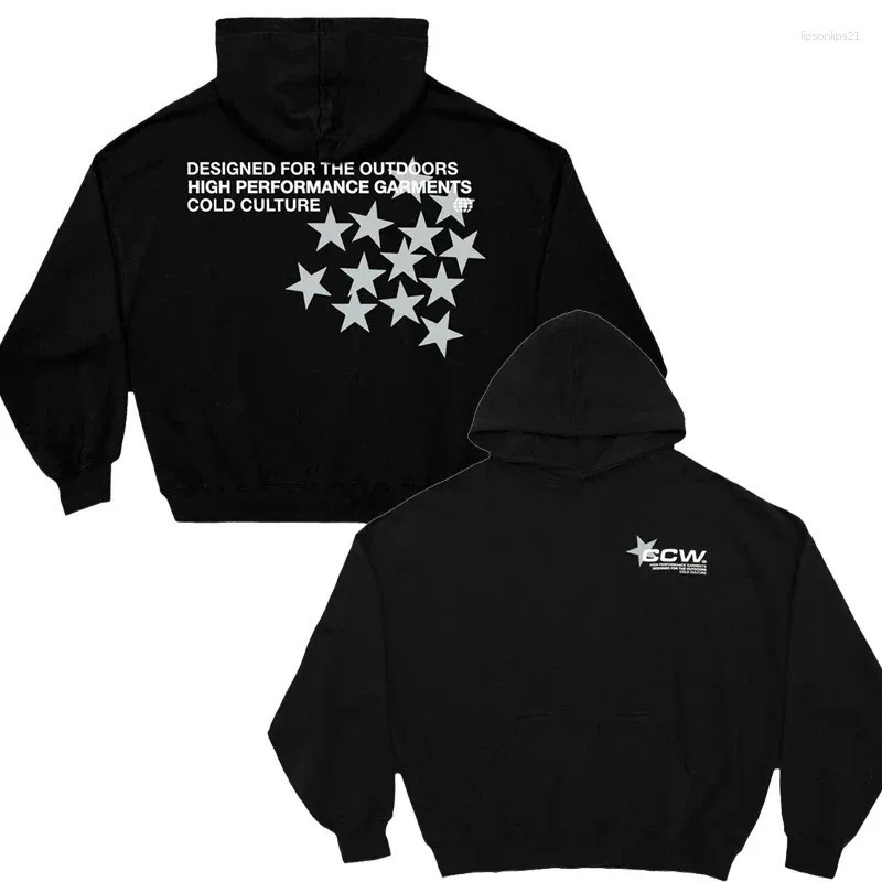Trendy New Unisex Star Print Amazon Hoodie Sweatshirt European Style Amazon Shirt Same Style Hoodie