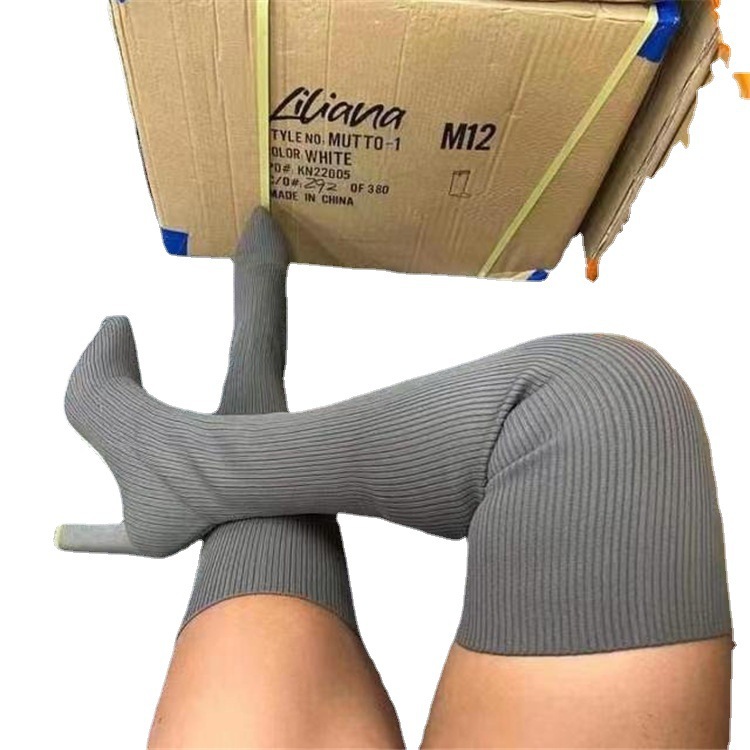 ShoeGlobe Collection Automne-Hiver 2024 - Nouvelles chaussures grandes tailles pour femmes (pointures 36 à 43) - Tendance européenne et américaine - Talon compensé et bout pointu_voghion.com