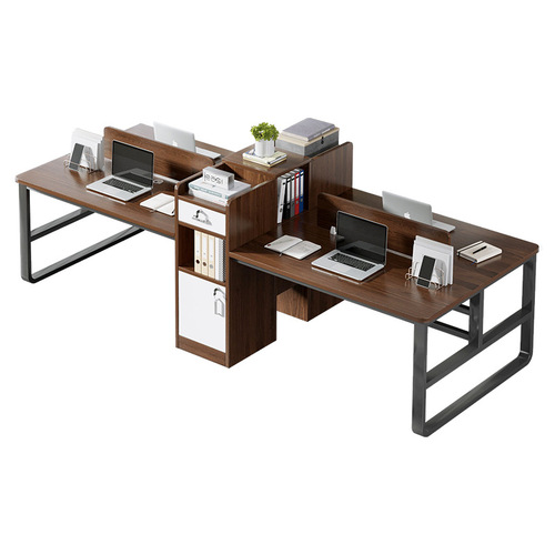 Yijiada computer desktop small apartment home bookcase office desk all-in-one simple workbench student writing desk