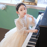 Весеннее платье девочки цветочницы, наряд маленькой принцессы, наряд для музыкальных выступлений, костюм, женские часы