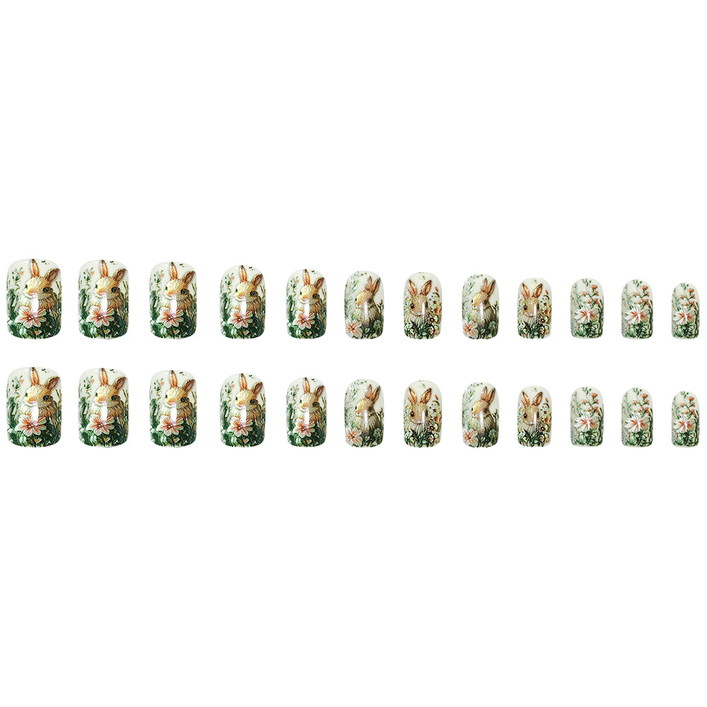 3D estereoscópico adorable guía de manicure pascua parche de uñas al por mayor Europa y América ventas calientes relieve para usar piezas de uñas