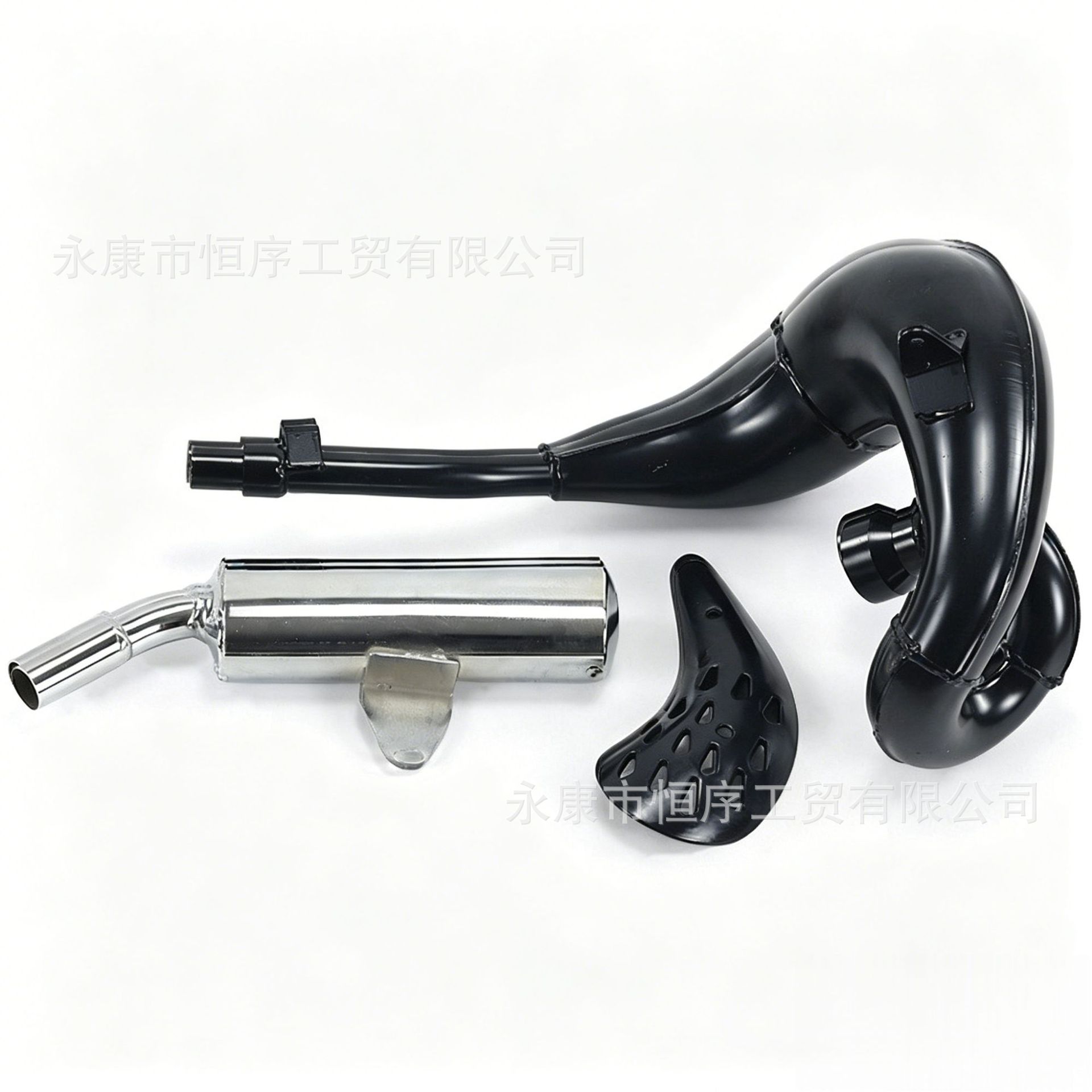 Two-Stroke Ax100 Off-Road Motorcycle Parts Are Suitable for Ktm50 Modified Silencers, Exhaust Pipes, and Exhaust Tubes