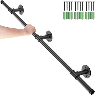 Toilet handrail for the elderly disabled bathroom barrier-free toilet non-slip safety industrial tube toilet handle