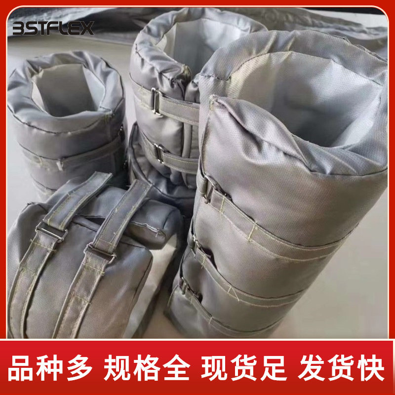 注塑机隔热保温套可拆卸式防火套非标工业耐高温玻纤三通隔热罩